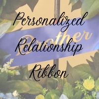 Personalized Relationship Script Ribbon
